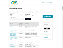 Tablet Screenshot of ocsjobs.co.uk